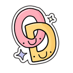 Okay doodle sub mark logo 
